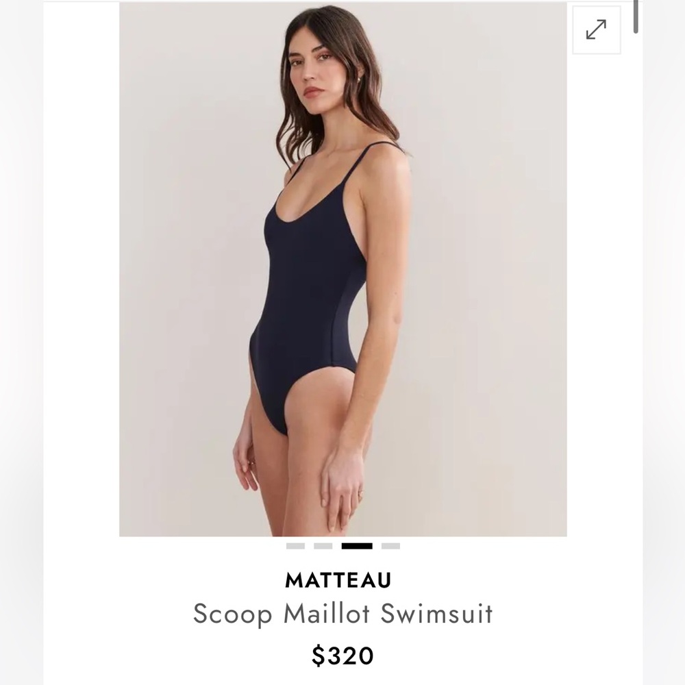 Matteau one piece swim suit